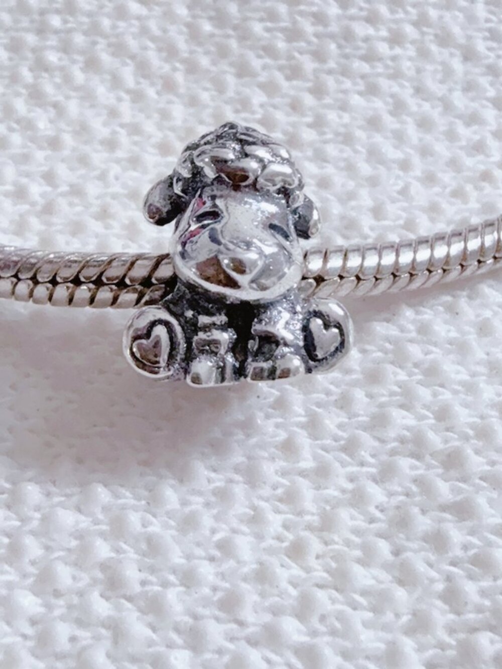 Lamb Charm, Sheep Charm Silver Charm For Pandora Bracelet